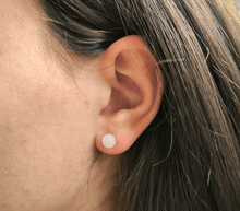 Naložite sliko v pregledovalnik galerije, srebrni zenski uhani 925 rozevec zenski nakit nakit uhani srebro 925 uhani iz kristalov rozevec uhani poldragi kamni modni nakit kristali kristalni uhani rozevec uhancki