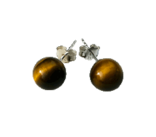 Naložite sliko v pregledovalnik galerije, srebrni zenski uhani 925 tigrovo oko zenski nakit nakit uhani srebro 925 uhani iz kristalov tigrovo oko uhani poldragi kamni modni nakit kristali kristalni uhani tigrovo oko uhancki