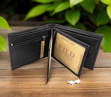 Naložite sliko v pregledovalnik galerije, moška usnjena denarnica moska denarnica iz usnja moske usnjene denarnice usnje