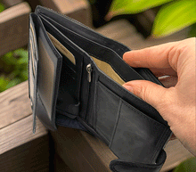 Naložite sliko v pregledovalnik galerije, moška usnjena denarnica moska denarnica iz usnja moske usnjene denarnice usnje