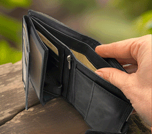 Naložite sliko v pregledovalnik galerije, moška usnjena denarnica moska denarnica iz usnja moske usnjene denarnice usnje