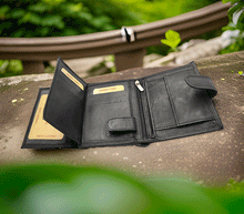 Naložite sliko v pregledovalnik galerije, moška usnjena denarnica moska denarnica iz usnja moske usnjene denarnice usnje