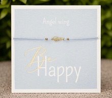 Naložite sliko v pregledovalnik galerije, zapestnica angel wing angelsko krilo zapestnice angelska krila zapestnice nakit zenski nakit modni nakit zenske zapestnice talisman angel