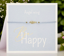Naložite sliko v pregledovalnik galerije, zapestnica angel wing angelsko krilo zapestnice angelska krila zapestnice nakit zenski nakit modni nakit zenske zapestnice talisman angel