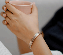 Naložite sliko v pregledovalnik galerije, zapestnica baker bakrena zapestnica nakit iz bakra zapestnica iz bakra energijska zapestnica baker