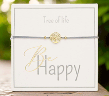 Naložite sliko v pregledovalnik galerije, zapestnica drevo zivljenja zapestnice nakit zenski nakit modni nakit zenske zapestnice talisman pozlačeno