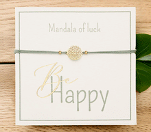 Naložite sliko v pregledovalnik galerije, zapestnica mandala srece zapestnice mandale zenska zapestnica zenske zapestnice nakit zenski nakit modni nakit mandala zlata