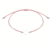 Naložite sliko v pregledovalnik galerije, zapestnica srce zapestnice srcek zenske zapestnice nakit zenski nakit nodni nakit