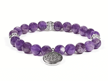 Naložite sliko v pregledovalnik galerije, zapestnice iz kristalov zapestnica iz kristalov zapestnica ametist simbol lotus ženske zapestnice kristalne zapestnice ametist