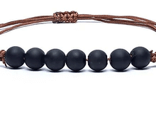 Naložite sliko v pregledovalnik galerije, zapestnice iz kristalov črni obsidian zapestnica iz kristalov obsidian nakit iz kristalov energijska zapestnica eneretska zapestnica iz kristalov črni obsidian