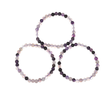 Naložite sliko v pregledovalnik galerije, zapestnica fluorit iz kristalov 6mm ženska zapestnica iz poldragih kamnov nakit fluorit moda nakit iz kristalov kristali zapestnice fluorit ženske zapestnice talisman