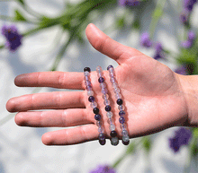 Naložite sliko v pregledovalnik galerije, zapestnica fluorit iz kristalov 6mm ženska zapestnica iz poldragih kamnov nakit fluorit moda nakit iz kristalov kristali zapestnice fluorit ženske zapestnice talisman