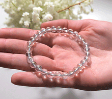 Naložite sliko v pregledovalnik galerije, zapestnica angel aura kamena strela iz kristalov 6 mm ženska zapestnica talisman iz poldragih kamnov nakit angel aura moda nakit iz kristalov kristali zapestnice ženske zapestnice talisman angel aura kamena strela