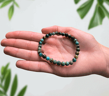 Naložite sliko v pregledovalnik galerije, zapestnica modri opal iz kristalov 6 mm kristalna ženska zapestnica talisman iz poldragih kamnov nakit modri opal moda nakit iz kristalov kristali zapestnice ženske kristalne zapestnice talisman modri opal