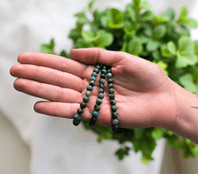 Naložite sliko v pregledovalnik galerije, zapestnica modri opal iz kristalov 6 mm kristalna ženska zapestnica talisman iz poldragih kamnov nakit modri opal moda nakit iz kristalov kristali zapestnice ženske kristalne zapestnice talisman modri opal