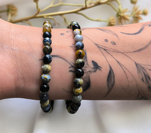 Naložite sliko v pregledovalnik galerije, ženska kristalna zapestnica oceanski jaspis iz kristalov 6 mm ženska zapestnica iz kristalov talisman iz poldragih kamnov nakit oceanski jaspis moda nakit iz kristalov kristali zapestnice ženske kristalne zapestnice talisman oceanski jaspis