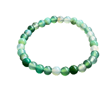 Naložite sliko v pregledovalnik galerije, zapestnica zeleni črtasti ahat iz kristalov 6mm ženska zapestnica iz poldragih kamnov nakit zeleni črtasti ahat moda nakit iz kristalov kristali zapestnice zeleni črtasti ahat ženske zapestnice talisman