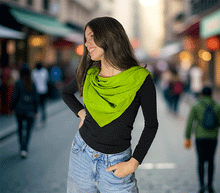 Naložite sliko v pregledovalnik galerije, ženski šal poletni šali enobarvni zelena modni sal sali prehodni sal zelen bombaž bombaz svila ženski šali moda modni dodatki udoben šal mehek sal jesenski šal modni dodatek ženski šal