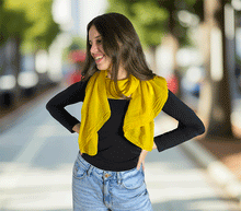 Naložite sliko v pregledovalnik galerije, ženski šal poletni šali enobarvni rumena modni sal sali prehodni sal rumen bombaž bombaz svila ženski šali moda modni dodatki udoben šal mehek sal jesenski šal modni dodatek ženski šal