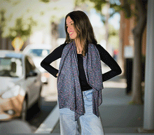 Naložite sliko v pregledovalnik galerije, ženski šal poletni šali rožice modni sal rože sali prehodni sal cvetlice bombaž bombaz svila ženski šali moda udoben šal mehek sal jesenski šal ženski šal rožice rozice