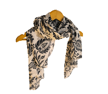 Naložite sliko v pregledovalnik galerije, ženski šal poletni šali rožice modni sal rože sali prehodni sal cvetlice bombaž bombaz svila ženski šali moda udoben šal mehek sal jesenski šal ženski šal rožice modni šal šal občutljiva koža ugodni šali