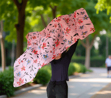 Naložite sliko v pregledovalnik galerije, ženski šal poletni šali rožice modni sal rože sali prehodni sal cvetlice bombaž bombaz svila ženski šali moda udoben šal mehek sal jesenski šal ženski šal rožice modni šal šal občutljiva koža ugodni šali