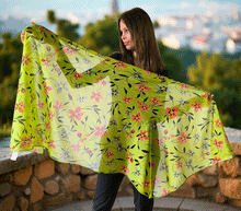 Naložite sliko v pregledovalnik galerije, ženski šal poletni šali rožice modni sal rože sali prehodni sal cvetlice bombaž bombaz svila ženski šali moda udoben šal mehek sal jesenski šal ženski šal rožice modni šal šal občutljiva koža ugodni šali