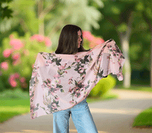 Naložite sliko v pregledovalnik galerije, ženski šal poletni šali rožice modni sal rože sali prehodni sal cvetlice bombaž bombaz svila ženski šali moda udoben šal mehek sal jesenski šal ženski šal rožice