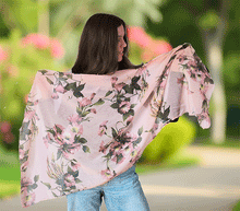 Naložite sliko v pregledovalnik galerije, ženski šal poletni šali rožice modni sal rože sali prehodni sal cvetlice bombaž bombaz svila ženski šali moda udoben šal mehek sal jesenski šal ženski šal rožice