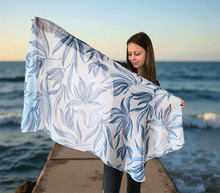 Naložite sliko v pregledovalnik galerije, ženski šal poletni šali rožice modni sal rože sali prehodni sal cvetlice bombaž bombaz svila ženski šali moda udoben šal mehek sal jesenski šal ženski šal rožice modni šal šal občutljiva koža ugodni šali