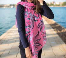 Naložite sliko v pregledovalnik galerije, ženski šal poletni šali rožice modni sal rože sali prehodni sal cvetlice bombaž bombaz svila ženski šali moda udoben šal mehek sal jesenski šal ženski šal rožice modni šal šal občutljiva koža ugodni šali