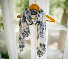 Naložite sliko v pregledovalnik galerije, ženski šal poletni šali rožice modni sal rože sali prehodni sal cvetlice bombaž bombaz svila ženski šali moda udoben šal mehek sal jesenski šal ženski šal rožice modni šal šal občutljiva koža