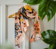 Naložite sliko v pregledovalnik galerije, ženski šal poletni šali rožice modni sal rože sali prehodni sal cvetlice bombaž bombaz svila ženski šali moda udoben šal mehek sal jesenski šal ženski šal rožice modni šal