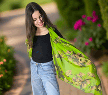 Naložite sliko v pregledovalnik galerije, ženski šal poletni šali rožice modni sal rože sali prehodni sal cvetlice bombaž bombaz svila ženski šali moda udoben šal mehek sal jesenski šal ženski šal rožice