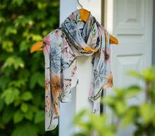 Naložite sliko v pregledovalnik galerije, ženski šal poletni šali rožice modni sal rože sali prehodni sal cvetlice bombaž bombaz svila ženski šali moda udoben šal mehek sal jesenski šal ženski šal rožice modni šal