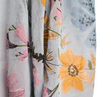 Naložite sliko v pregledovalnik galerije, ženski šal poletni šali rožice modni sal rože sali prehodni sal cvetlice bombaž bombaz svila ženski šali moda udoben šal mehek sal jesenski šal ženski šal rožice modni šal