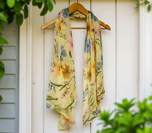 Naložite sliko v pregledovalnik galerije, ženski šal poletni šali rožice modni sal rože sali prehodni sal cvetlice bombaž bombaz svila ženski šali moda udoben šal mehek sal jesenski šal ženski šal rožice modni šal