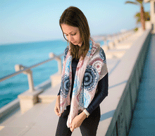 Naložite sliko v pregledovalnik galerije, ženski šal poletni šali mandala modni sal mandale sali prehodni sal bombaž bombaz svila ženski šali moda udoben šal mehek sal jesenski šal ženski šal mandala modni šal