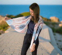 Naložite sliko v pregledovalnik galerije, ženski šal poletni šali mandala modni sal mandale sali prehodni sal bombaž bombaz svila ženski šali moda udoben šal mehek sal jesenski šal ženski šal mandala modni šal