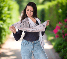 Naložite sliko v pregledovalnik galerije, ženski šal poletni šali rožice modni sal rože sali prehodni sal cvetlice bombaž bombaz svila ženski šali moda udoben šal mehek sal jesenski šal ženski šal rožice modni šal šal občutljiva koža ugodni šali