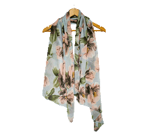 Naložite sliko v pregledovalnik galerije, ženski šal poletni šali rožice modni sal rože sali prehodni sal cvetlice viskoza ženski šali moda udoben šal mehek sal jesenski šal cvetlični ženski šal