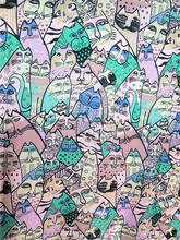 Naložite sliko v pregledovalnik galerije, ženski šal poletni šali modni sal mačke zenski sali mačka prehodni sal macke viskoza svila ženski šali moda