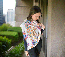 Naložite sliko v pregledovalnik galerije, ženski šal poletni šali modni sal mandala sali prehodni sal mandale viskoza ženski šali moda udoben šal mehek sal jesenski šal