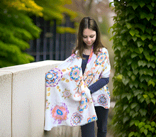 Naložite sliko v pregledovalnik galerije, ženski šal poletni šali modni sal mandala sali prehodni sal mandale viskoza ženski šali moda udoben šal mehek sal jesenski šal