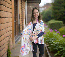 Naložite sliko v pregledovalnik galerije, ženski šal poletni šali modni sal mandala sali prehodni sal mandale viskoza ženski šali moda udoben šal mehek sal jesenski šal