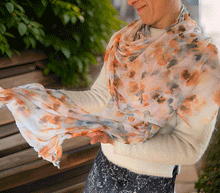 Naložite sliko v pregledovalnik galerije, šali šal modni šali modni dodatki ženski šali poletni šali prehodni šali jesenski šali viskoza svila