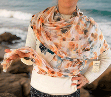 Naložite sliko v pregledovalnik galerije, šali šal modni šali modni dodatki ženski šali poletni šali prehodni šali jesenski šali viskoza svila