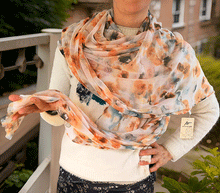 Naložite sliko v pregledovalnik galerije, šali šal modni šali modni dodatki ženski šali poletni šali prehodni šali jesenski šali viskoza svila