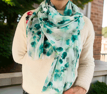 Naložite sliko v pregledovalnik galerije, šali šal modni šali modni dodatki ženski šali poletni šali prehodni šali jesenski šali viskoza svila