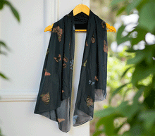 Naložite sliko v pregledovalnik galerije, ženski šal poletni šali modni sal metulj sali prehodni sal metulji bombaž bombaz svila ženski šali moda udoben šal mehek sal jesenski šal ženski šal ugodni šali